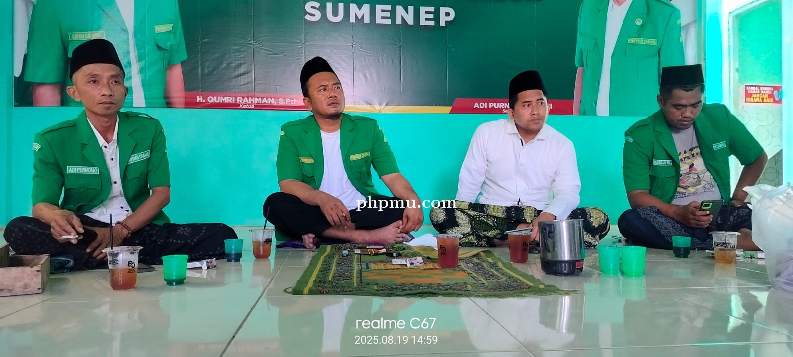 Reflelsi dan Istighasah Serentak Sebagai Rangkaian Kegiatan Pimpinan Cabang GP Ansor Sumenep Dalam R