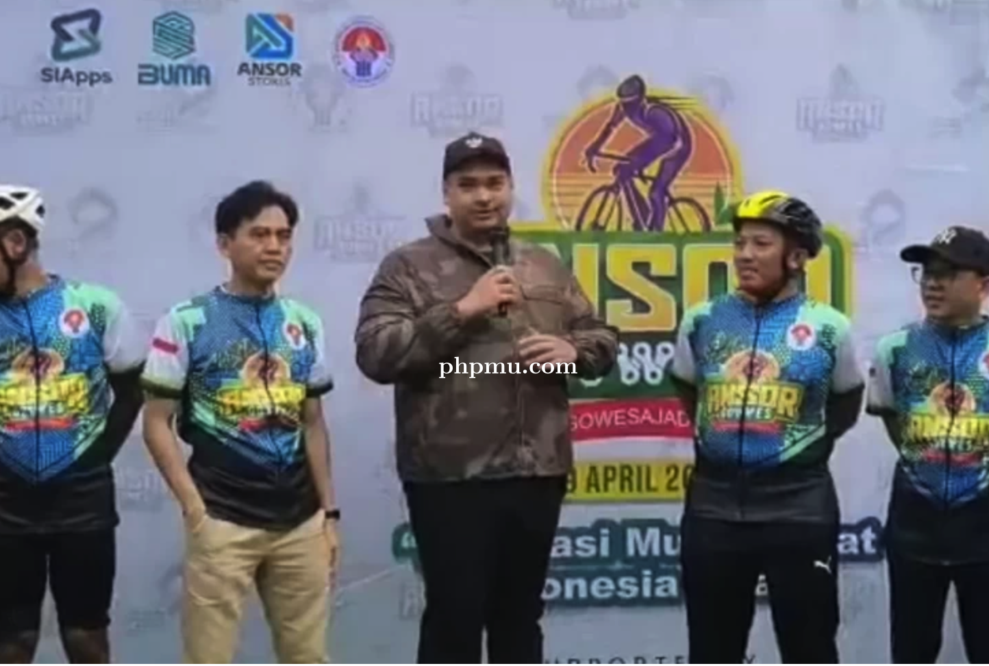 GP Ansor Gelar Gowes Sejauh 91 Km, Menpora Sediakan Doorprize Umrah  Artikel ini telah diterbitkan d